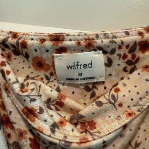 Wilfred Saturn Mini Dress in floral. Worn twice